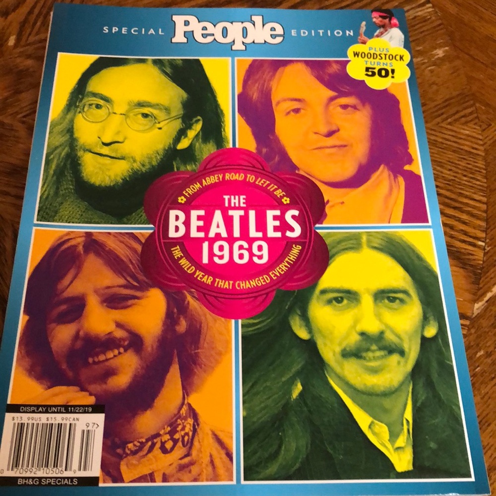 People The Beatles 1969 Magazine